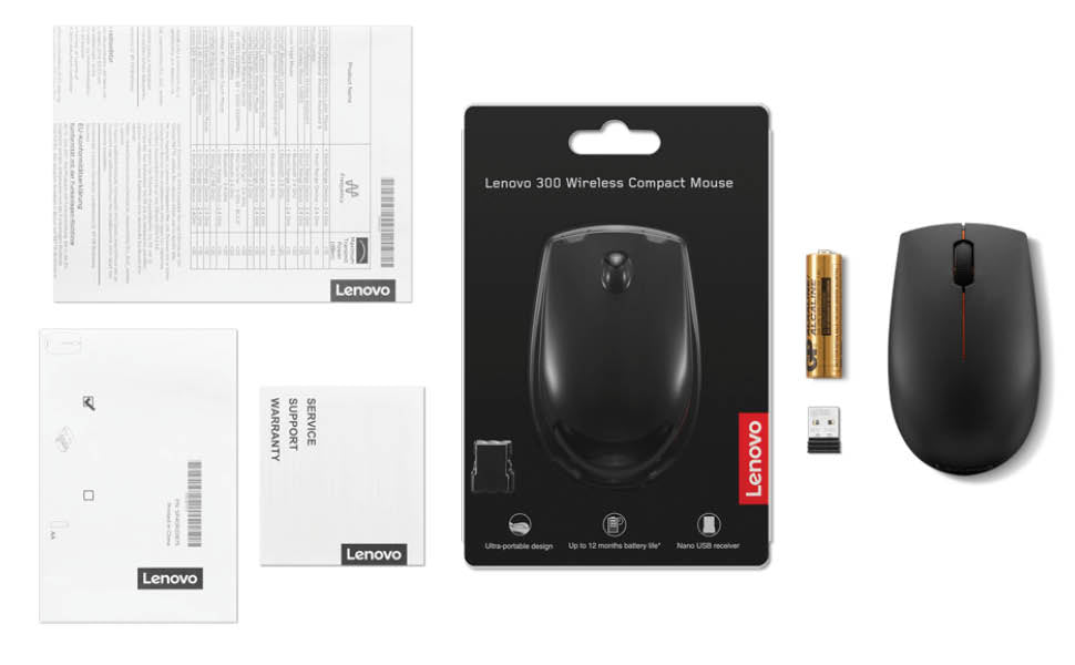 Souris sans fil Lenovo N1901A-L300 optique