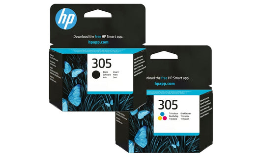 Cartouche HP 305 Noir et Couleur